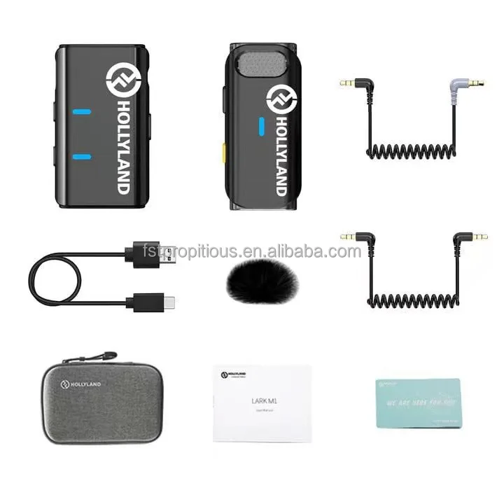 【新品未開封品】Hoolly land LARK M1 Holly Land Lark M1 Wireless Lavalier Microphone for Iphone