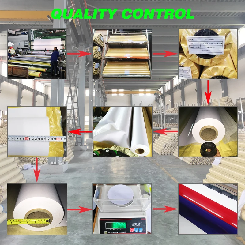 Digital Printing 6 Feet Flex Banner Printing Machine Yinghe Frontlit Flex Banner 440g Roll