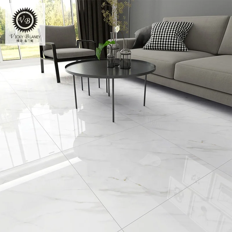 New Design Marble Ceramic Glazed Polished Tile 60x60 Buy Glazed Polished Tile White Glazed Ceramic Tiles Cheap Ceramic Tile Product On Alibaba Com