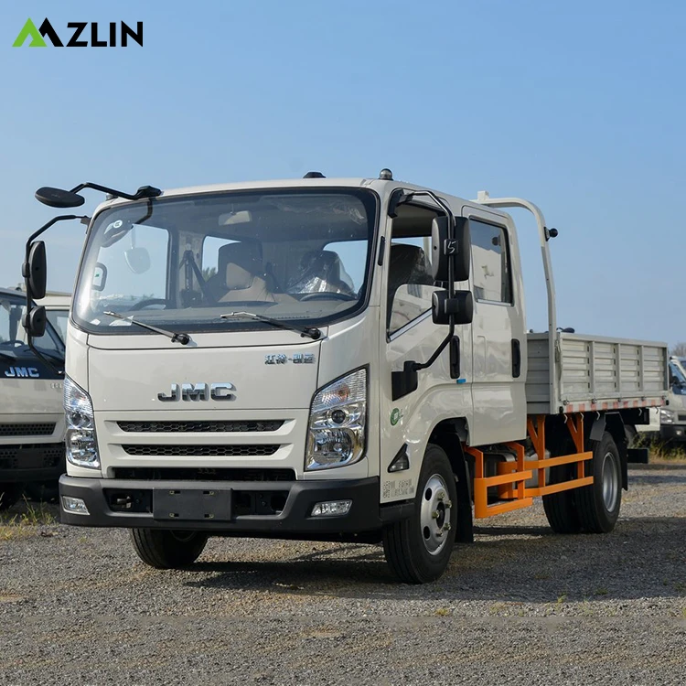 Brand New Jmc Carrying Plus 4x2 Light Cargo Fence Truck Camera Automatic Manual Double Cabin Truck Jmc 2 Ton Euro 4 1 - 10t Left