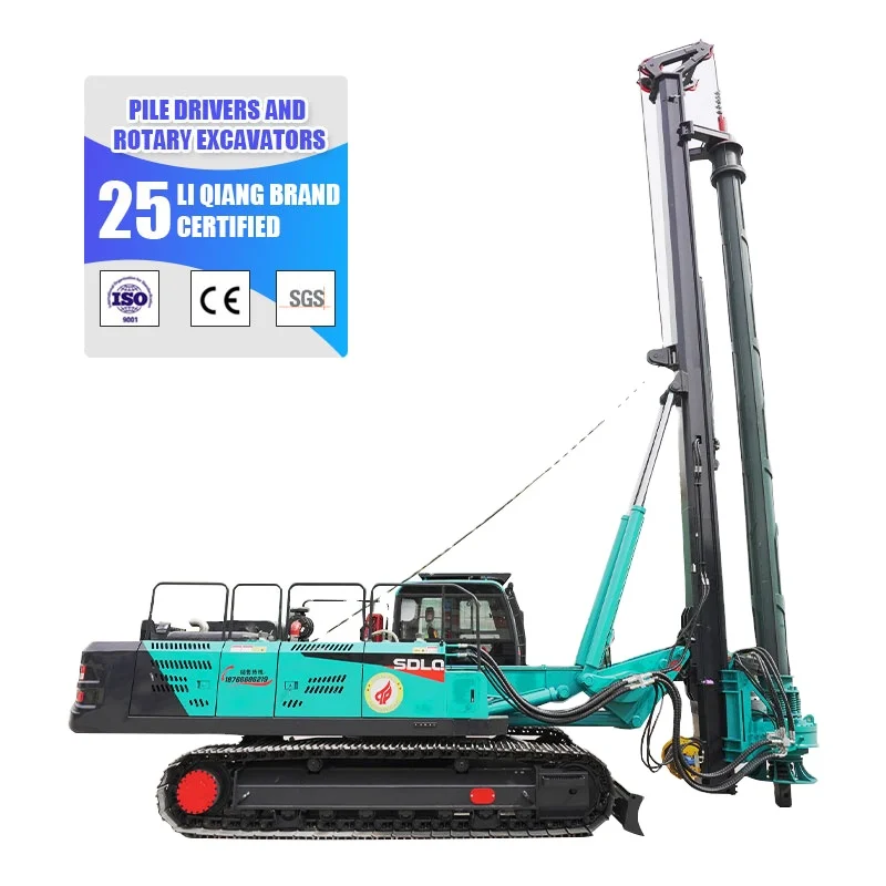 Sdlq Rotary Drilling Rig Manufacturer Piling Rig Machine Lqr-130 30m ...