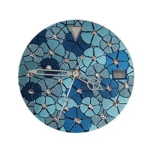 OEM Watch Accessories Can Be Installed With NH35/36/4R/7S Movement 28.5MM Diameter Dial Inlaid Flower Plate Hollow Watch Hands