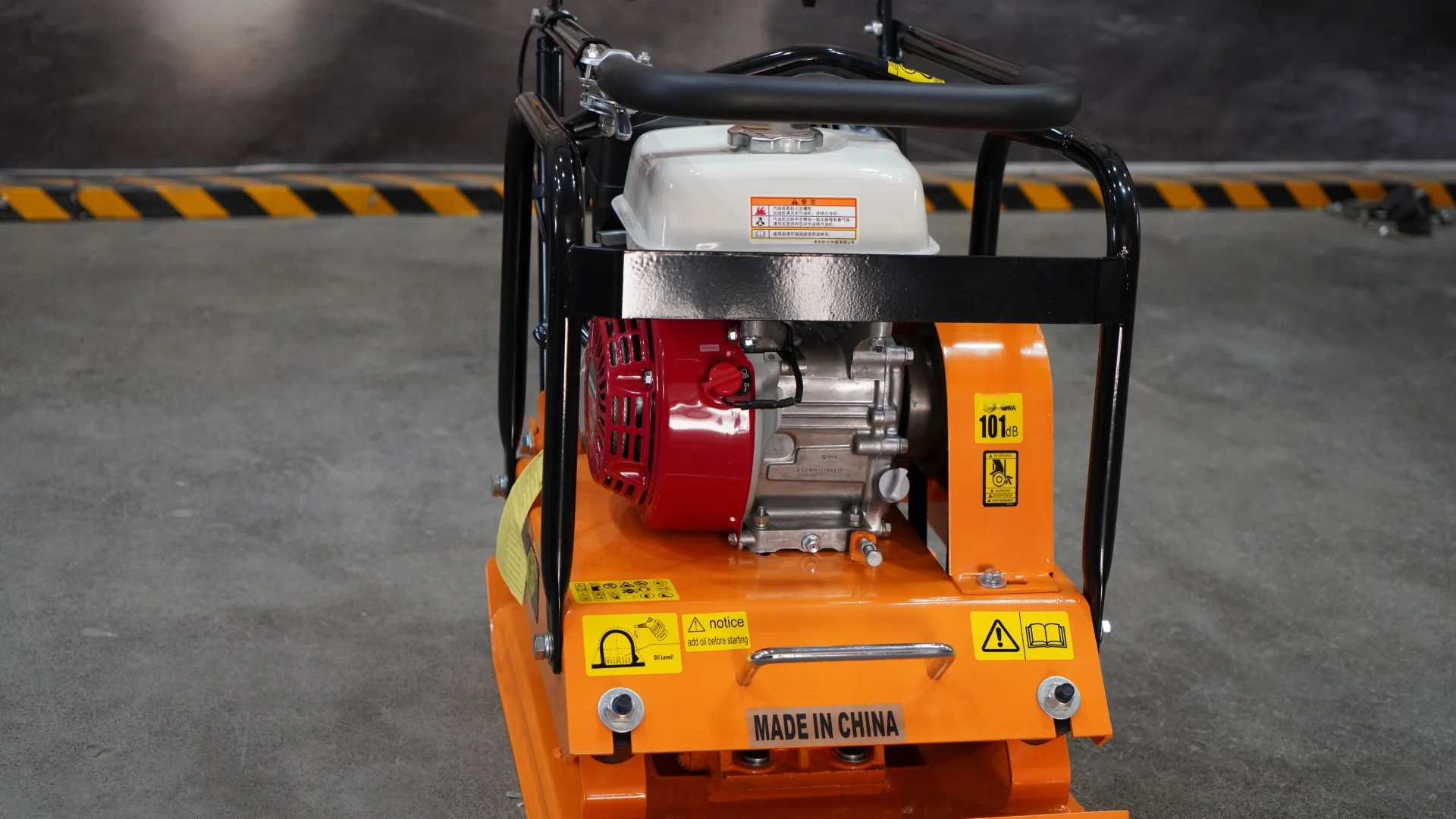Storike Hand Held Diesel Engine Vibrating Soil Plate Compactor Good ...