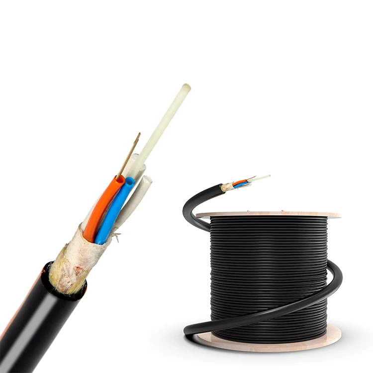 12 24 48 Core Light Weight Single Mode ADSS 24 Core Fiber Optic Cable Price Per Meter Cable Fiber Optic