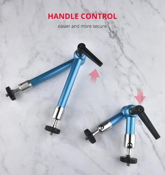 Yelangu Universal 7 Inches Adjustable Magic Arm A75 Articulating Weight Capacity 10KG 1/4 Screw Camera DV Monitor LCD detail image