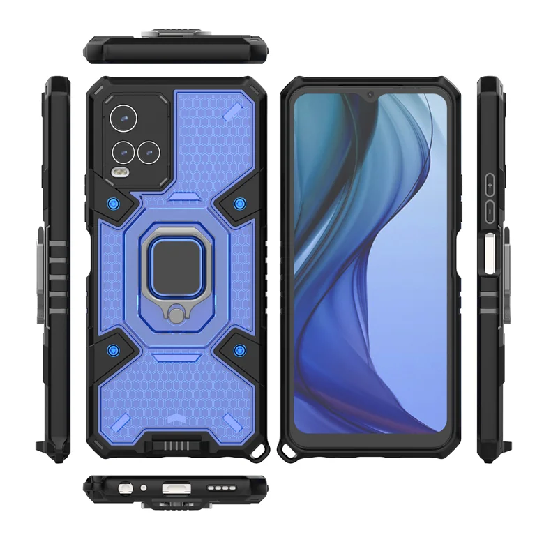 vivo y21 back cover with holder