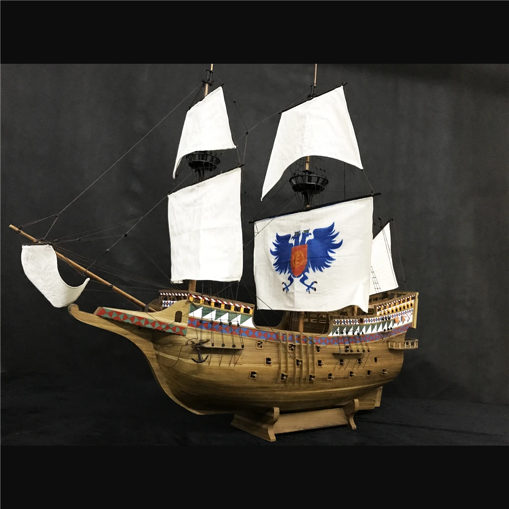 100cm  3 masted sailboat model sailboat boat model sailboat shipping model O.A.S shipmodel