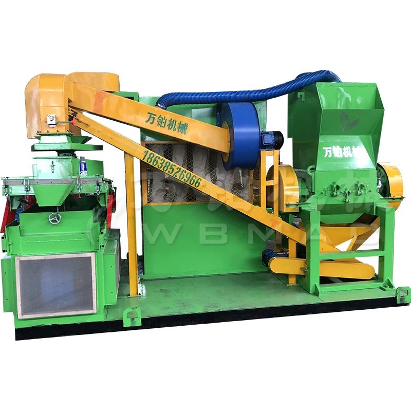 Машина для измельчения и разделения медных кабелей