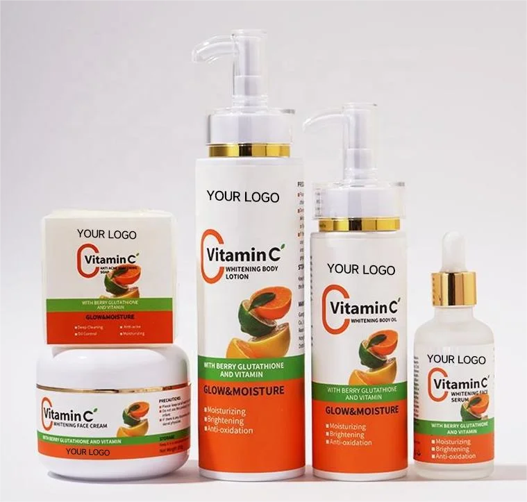 glutathione vitamin c face cream supplier Private Label Skincare Set - Brightening & Hydrating Facial Care YGroup_IMEQUINE1