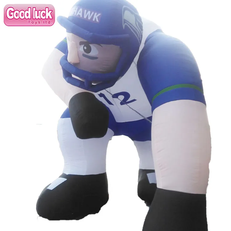 NFL L. A. Rams Apparel Inflatable Yard Bubba Football Player Apparel Gear