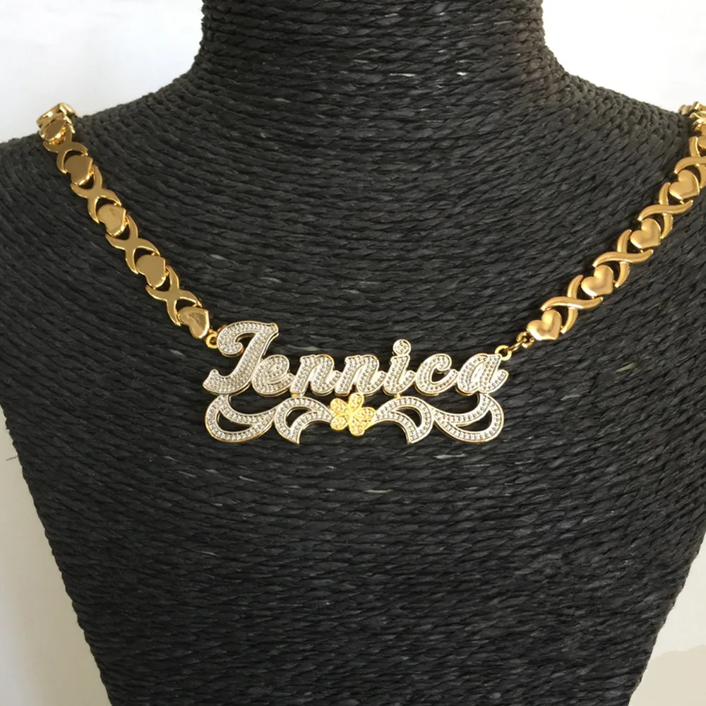 Custom Personalized Nameplate Necklace 