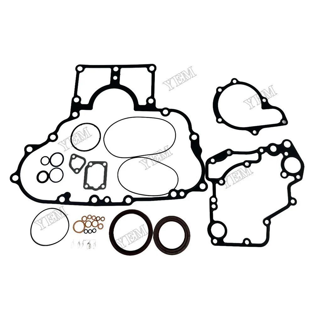 1J700-99362 Bottom Gasket Kit Compatible for Kubota V2607 Engine Parts Stock Complete