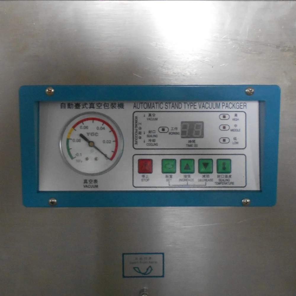 single / double chamber automatic fresh food vacuum sealer sealing packing machine for pouch cashew coffee food