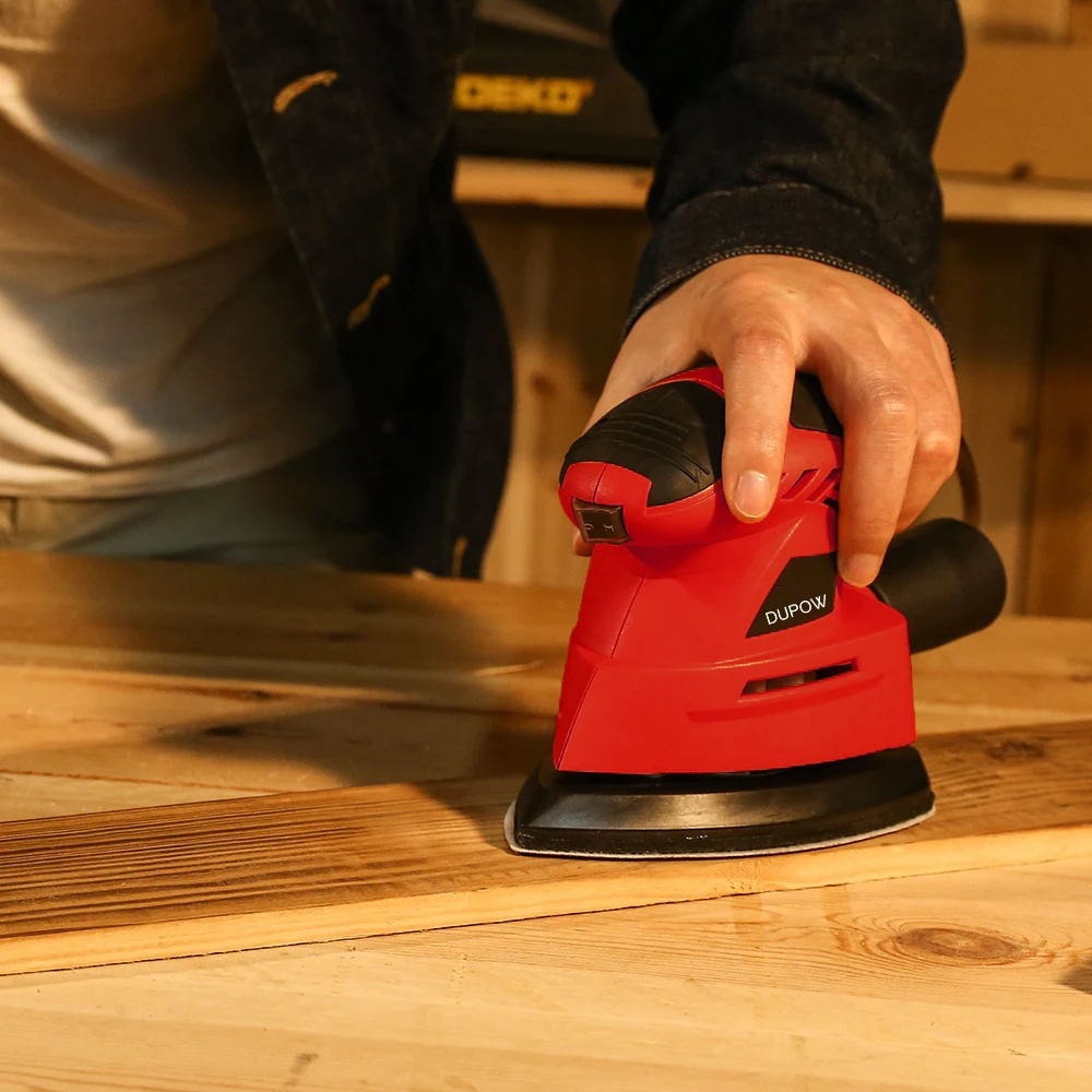 Cored Detailing Sander Electric Compact Small Corner Palm Mouse Sander