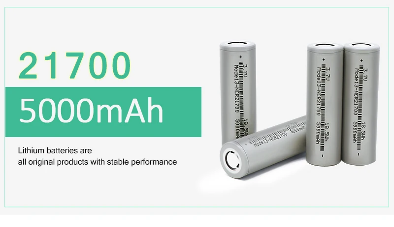 Batterie 21700 - Authentic NMC 5000mah for Various Applications