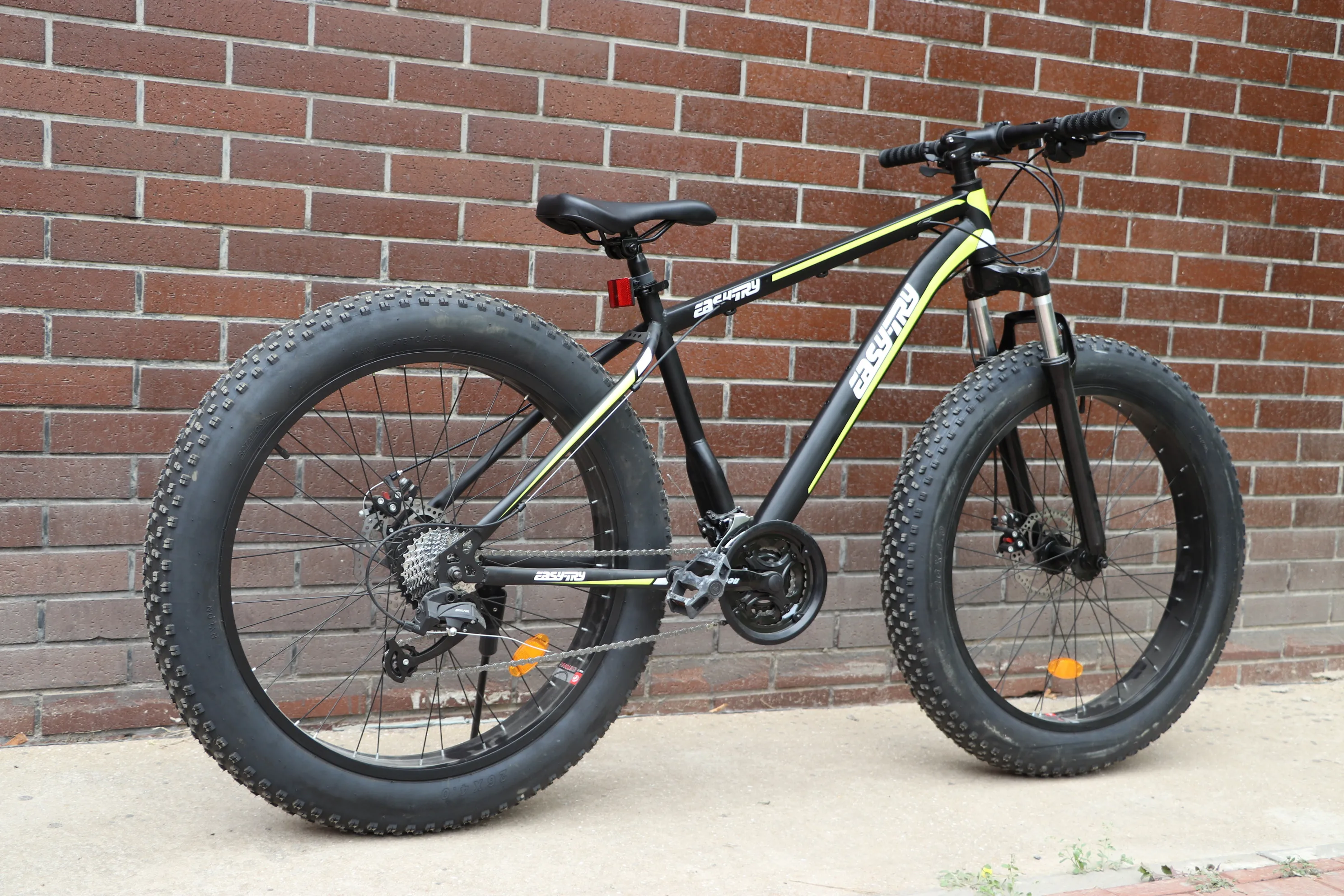 Easy-try Cheapest Mountain Cycle Disc Brake MTB Bike Fat Tire Hi-ten Steel Mountain Bicycle