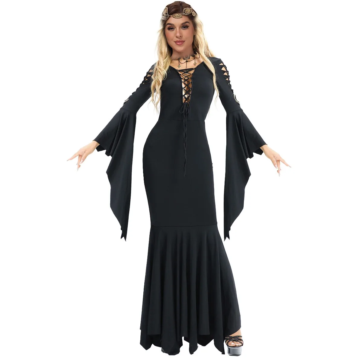 princess polly baby blue dress 20 Halloween costume ideas (Diy, last minute)°🕯️✩.˚₊ main image 1
