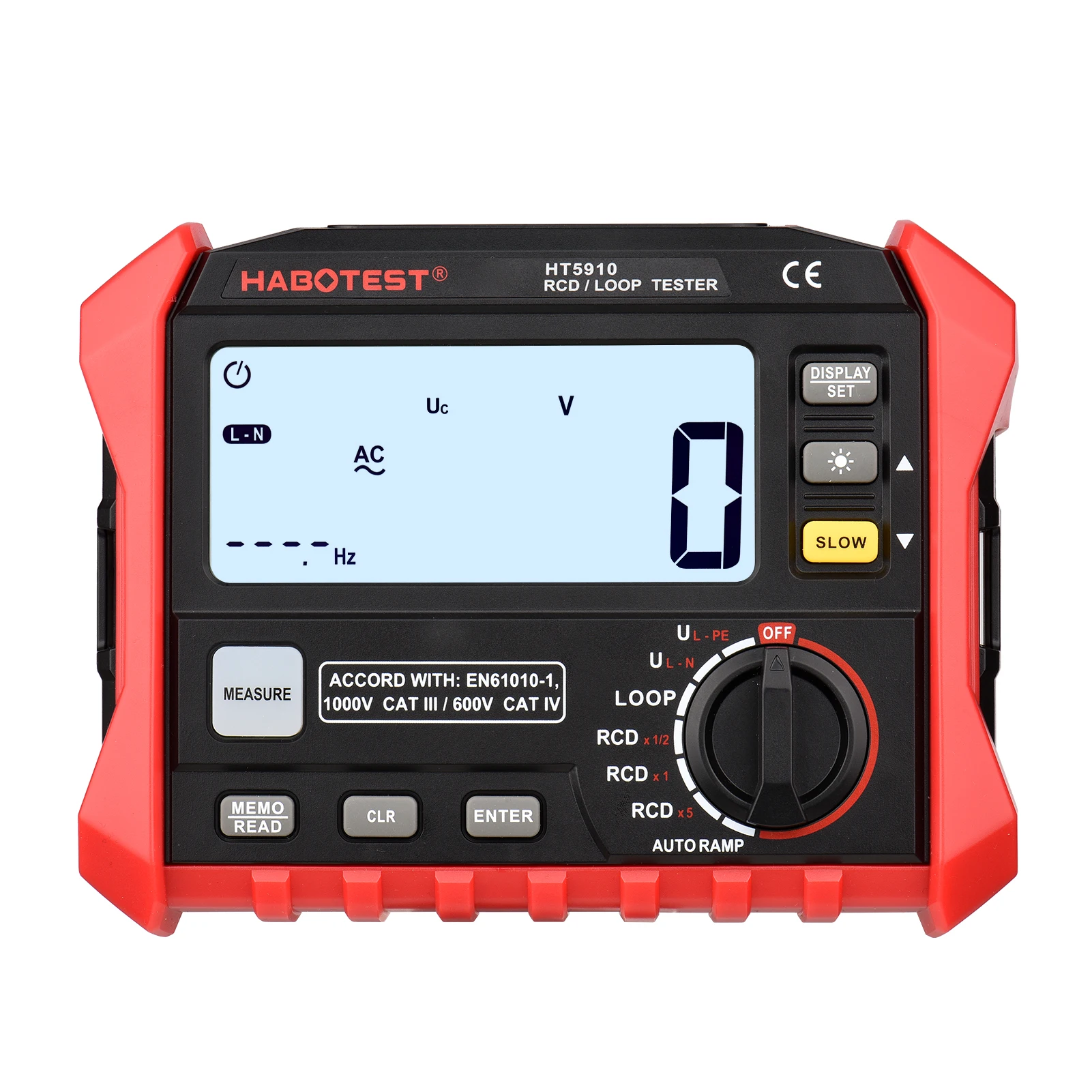 Habotest ht. HABOTEST. Loop Test. Resistance to leakage.