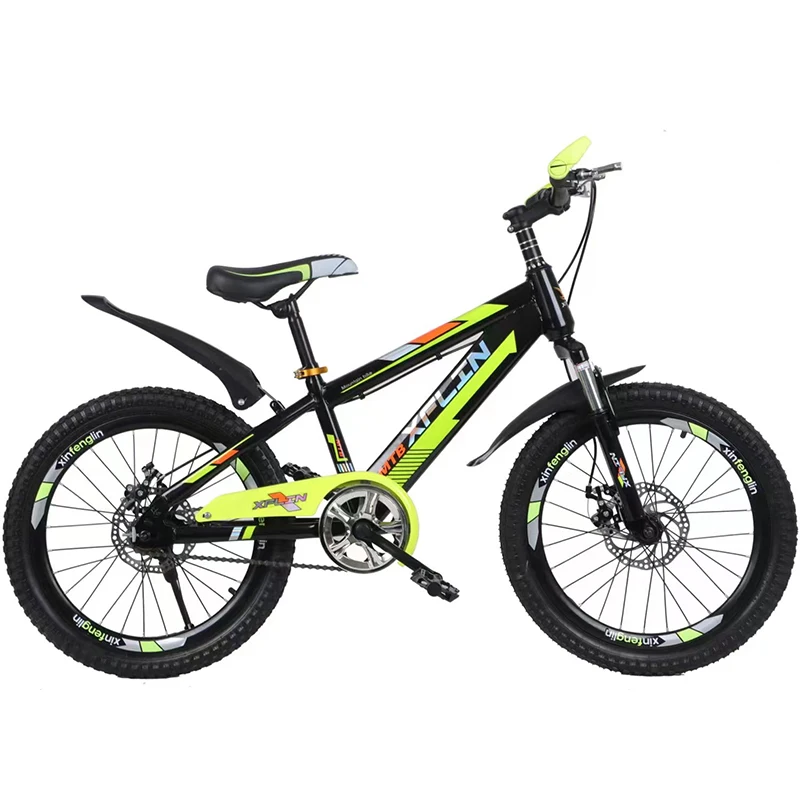 Wholesale 18 20 22 24 Inch Kids Mountain Bike 6 Speed Comfortable Steel Frame Magnesium Alloy Bicycle