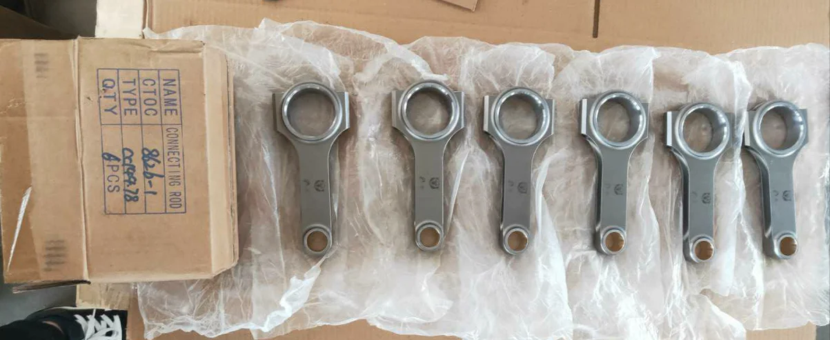4g63 I Beam Forged Connecting Rod For Mitsubishi Pajero Tredia 2.0l ...