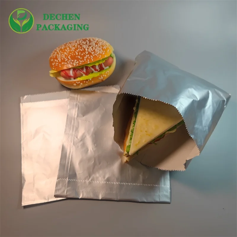 DECHEN PACKAGING sandwiches packaging Hamburger takeaway packaging