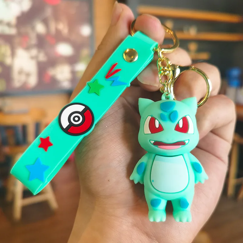 Portachiavi 3D In Gomma Pokemon - Personaggio Misterioso - Nuovo