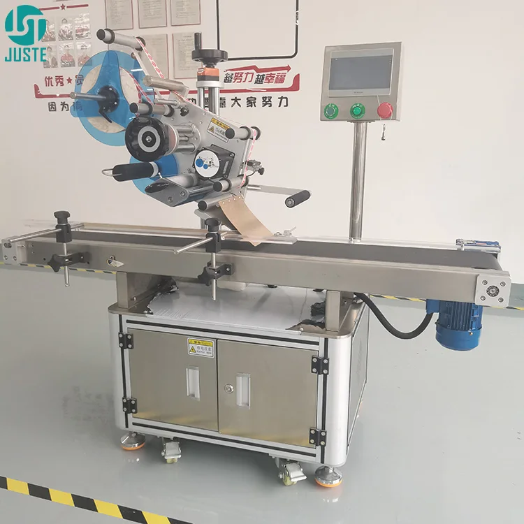 Auto Feeder Label Applicator Roll Labeling Machine for Soft Paper Hang ...