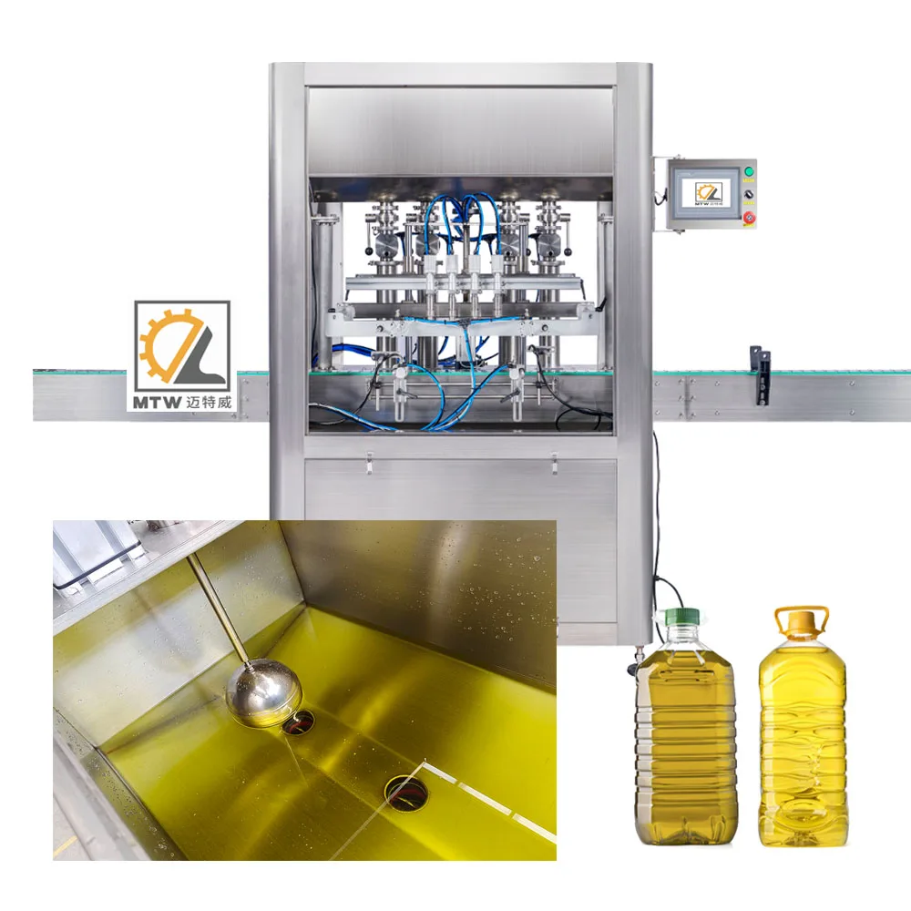 Mtw Automatic Edible Cooking Oil Filling Machine Olive Oil Bottle