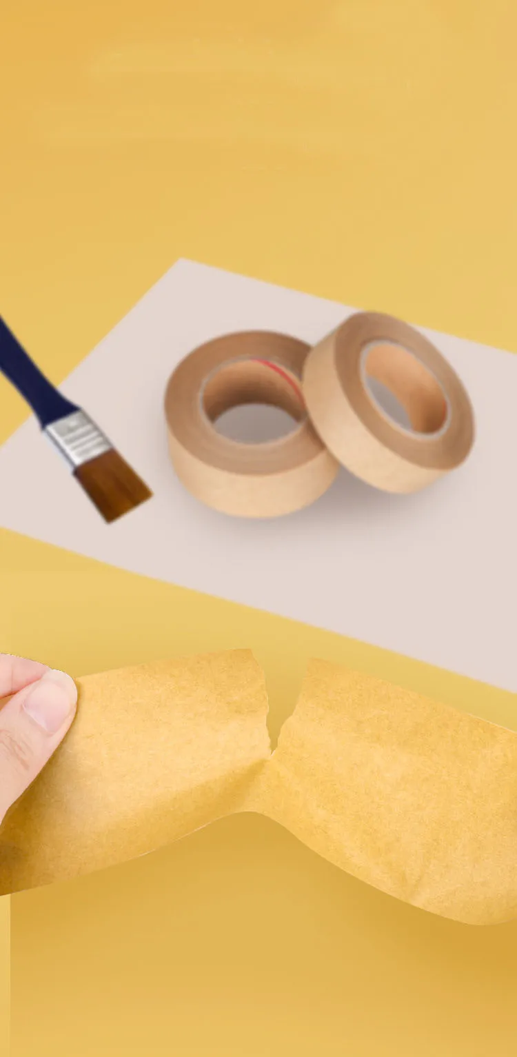 Bview Art Artist Water Solubility Kraft Masking Tape For Drafting Art