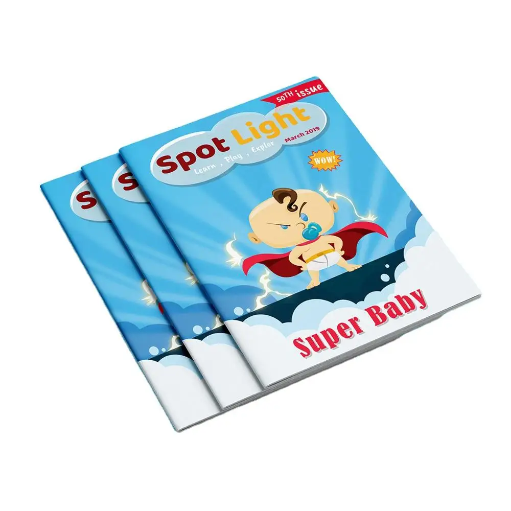 Высокое качество пользовательского обучения детей дизайн детские книги печать