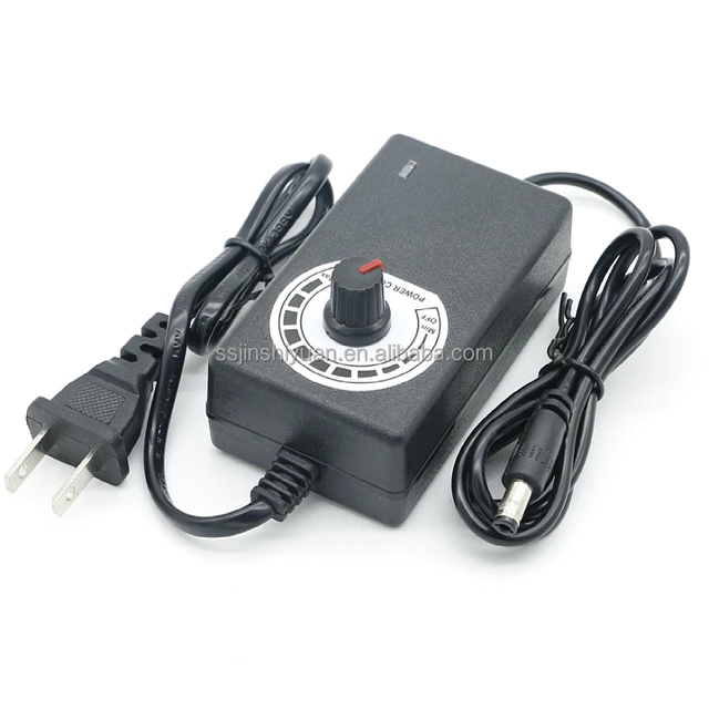 3-12V 2A Air Cooler Fan Drill Motor Pump Adjustable Voltage Variable Speed Control Light Dimmer Controller Driver Power Adapter