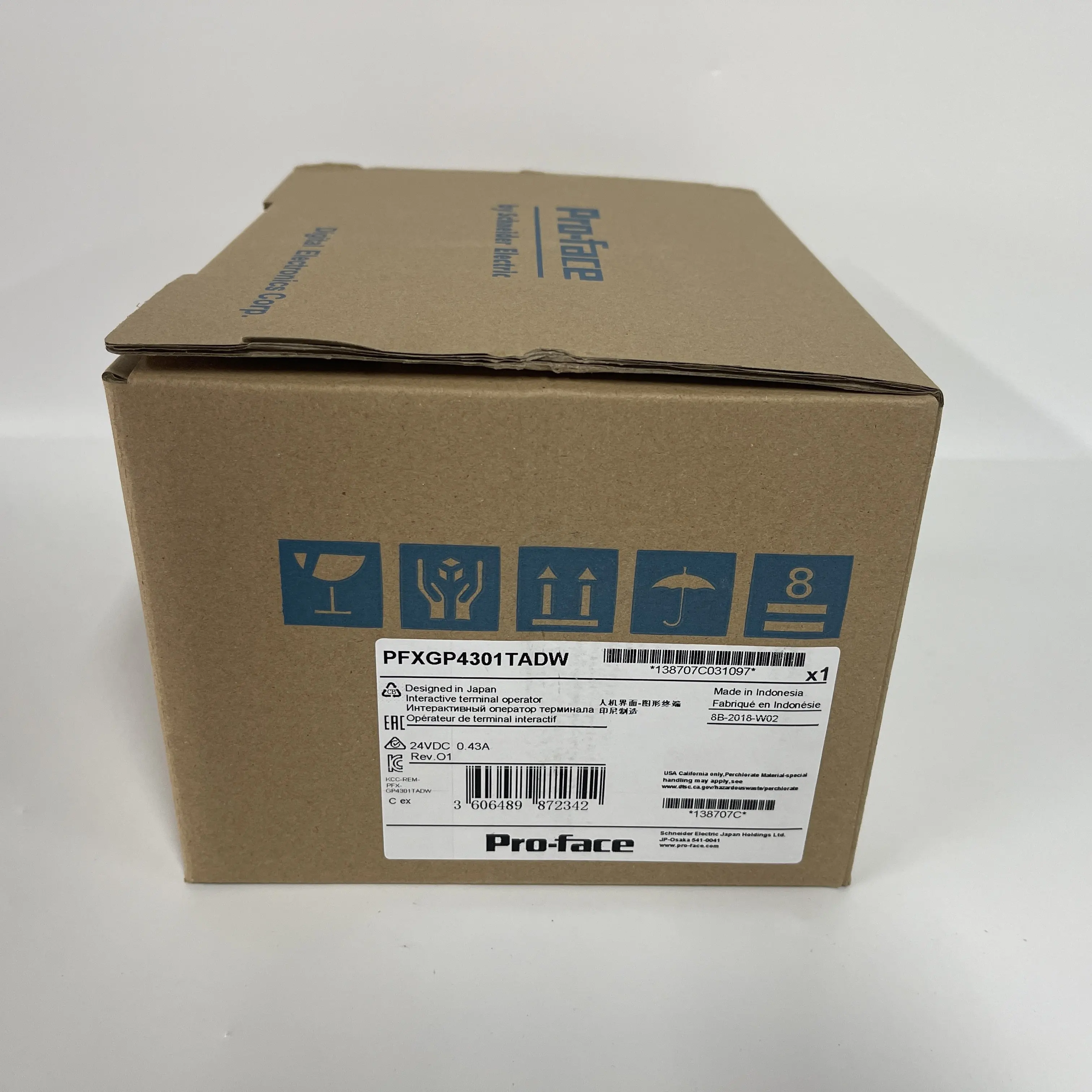 Pro-face Interactive Terminal Operator PFXGP4301TADW