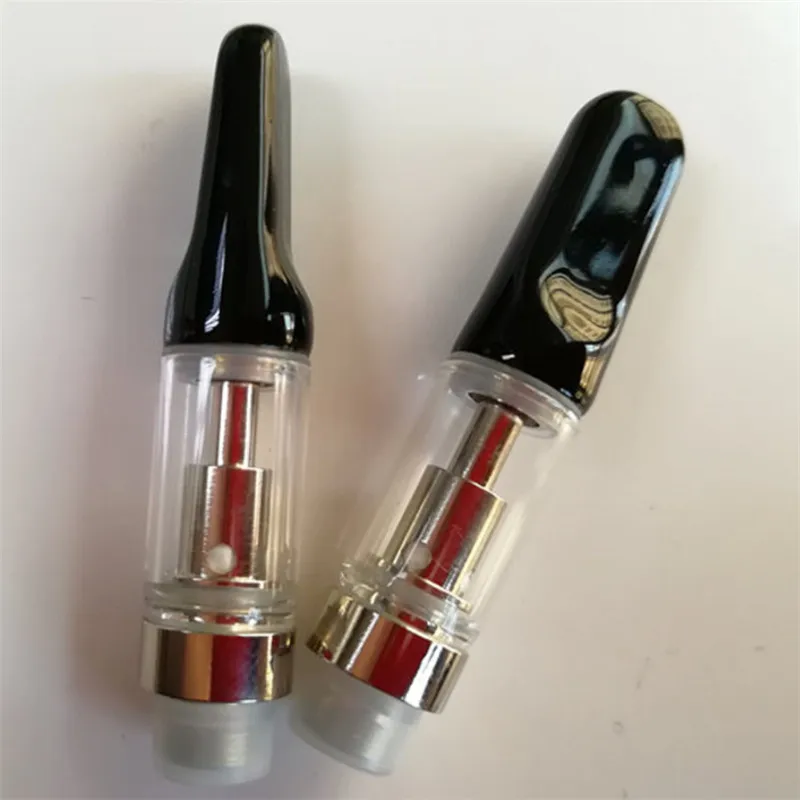 
Оптовая продажа 2020, картридж для испарителя Cbd 0,5 мл и 1,0 мл, стеклянный картридж для масла Cbd, керамический наконечник, картридж для вейпа Cbd 