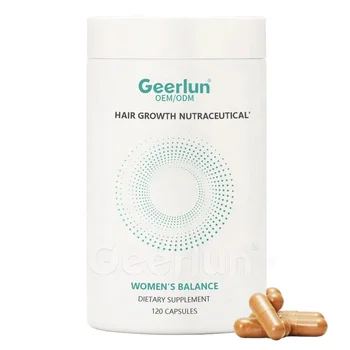 Private Label Hair Growth Capsules Women's Balance Hair Growth Biotin Supplements Hair Vitamin Capsules