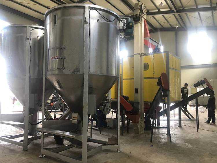 New Technology Mixed Plastic Waste PET PVC Flakes Recycling Sorting