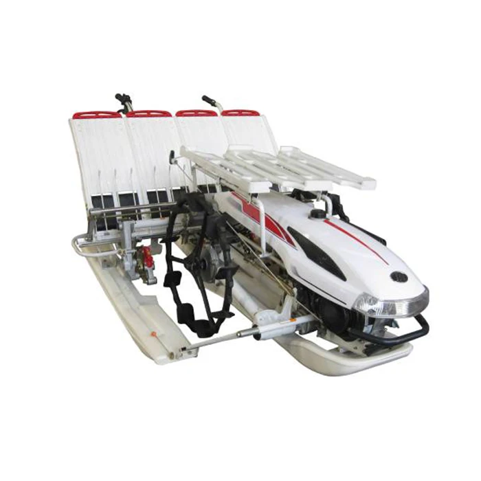 Farm 6 Rows Rice Transplanter Manual Walking Type Rice Planting Machine Paddy Transplanter Rice Planter Paddy Plantation Machine