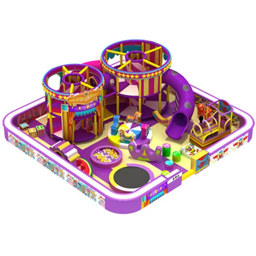 Berletyex Popular Small Baby Indoor Playground With Slide Soft Play Area Kids Equipment Kid Wood