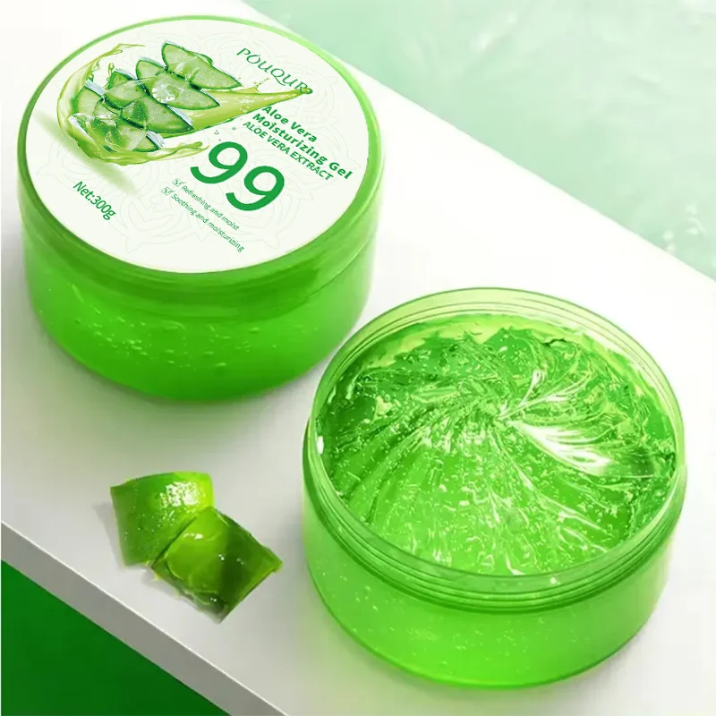 SEOMOU 99% Pure Aloe Vera Gel Cream - Natural Organic Moisturizer for Face,  Body, and Sensitive Skin Repair