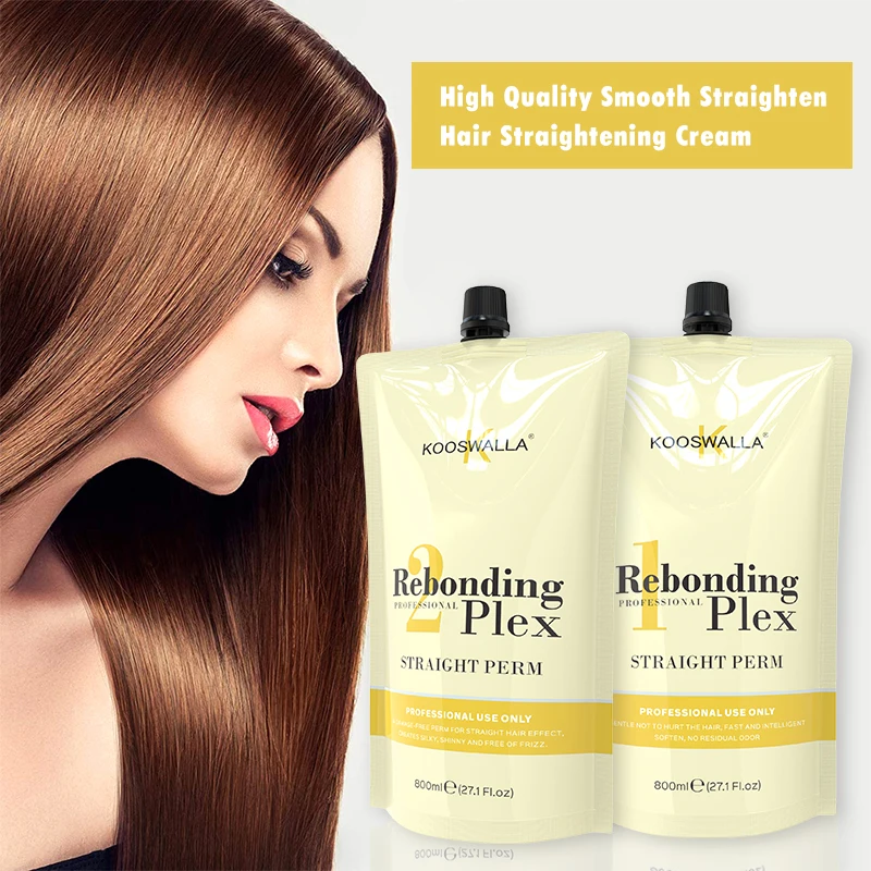 Straightening Cream Cold Smoothing Hair Treatment Kooswalla