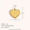 Text plane love pendant