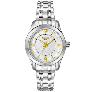 Royal Elegance Stylish Limited Edition Classic Watches Water-Proof Alloy Case Crystal Glass Dial Window Stainless Steel Pointer