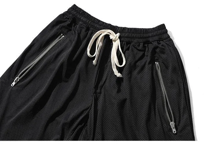 Men's Sports Training Shorts Polyester Running Fiess Gym Men Basketball Shorts403_voghion.com