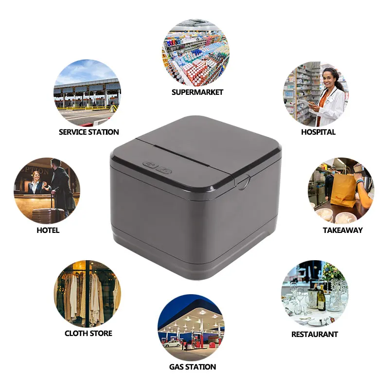 ZYWELL IOS Android Pos Printer 58mm 2inch bluetooth Wifi Usb Lan Thermal Receipt Printer