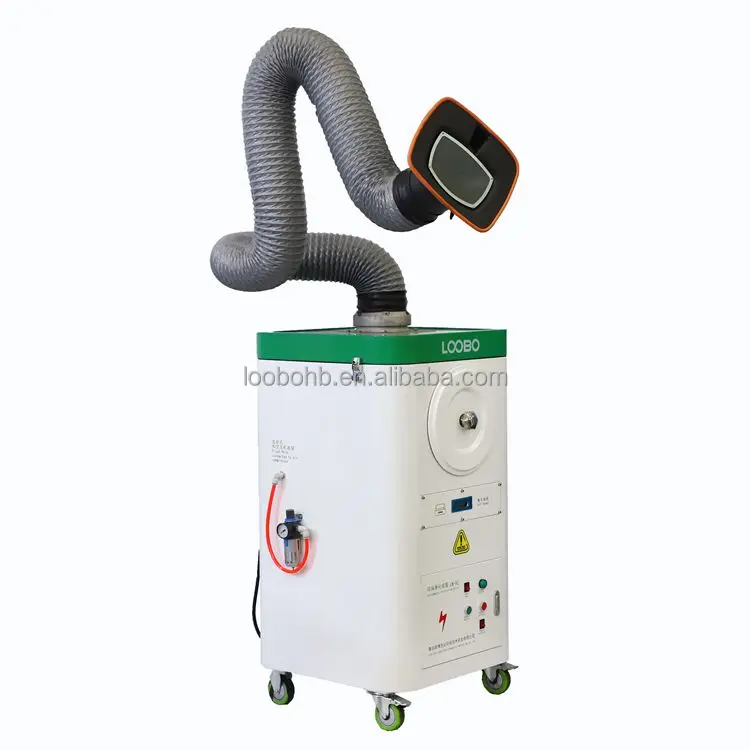 Wholesale Weld Fume Extractor Portable With Flexible Arms,Mobile Soldering Iron Fume Extractor