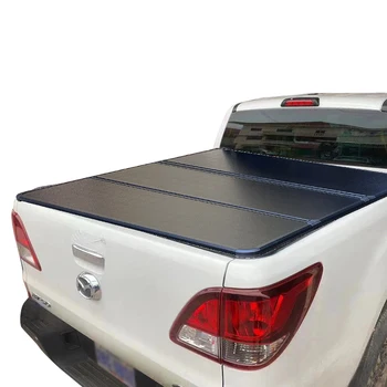Zolionwil Manufacture Retractable Tonneau Cover Pickup Truck Bed Cover Roller Lid Chinese for Toyota Hilux  1 Set Hard Type