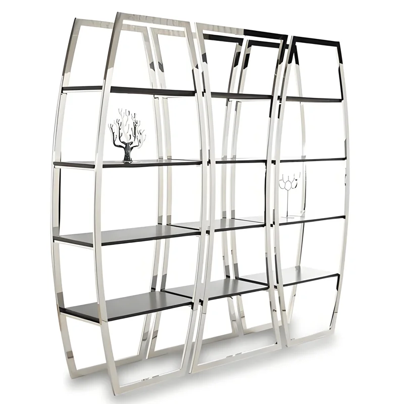 Stainless Steel Ceiling Mounted Metal Storage Rack & Floating Shelves ...