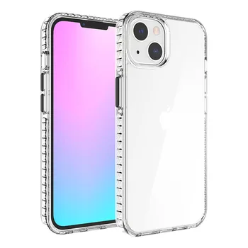 Popular Crystal Clear Hybrid Anti-shock Dropping Protection Transparent Mobile Phone Case For iPhone 13