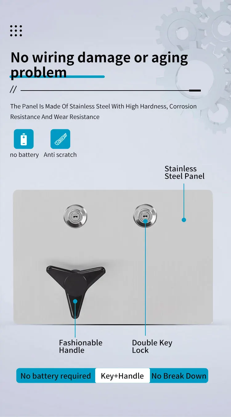 CEQSAFE Wholesale Security Safe Cabinet Fireproof Digital Password Safe Deposit Box manufacture