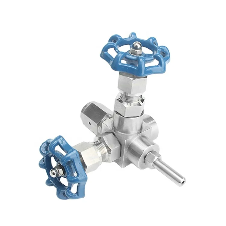 Warehouse Three Way Ss316 Air Control Sampling Needle Valves 6000psig