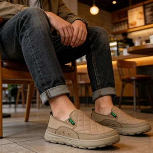 Hot Selling Men's Shoes Waterproof Stain-Resistant Upper Anti-Slip Wear-Resistant Soles Shoes Daily Commuting Work Casual Shoes